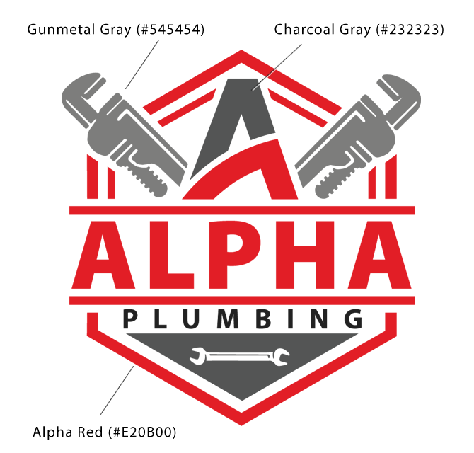Alpha Plumbing Emblem